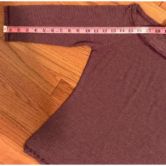 ModCloth Bateau So Beautiful 3/4 Sleeve Stripe Top - Size Small - Picture 8 of 9